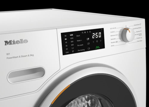 Miele 9kg Front Load Washing Machine - White