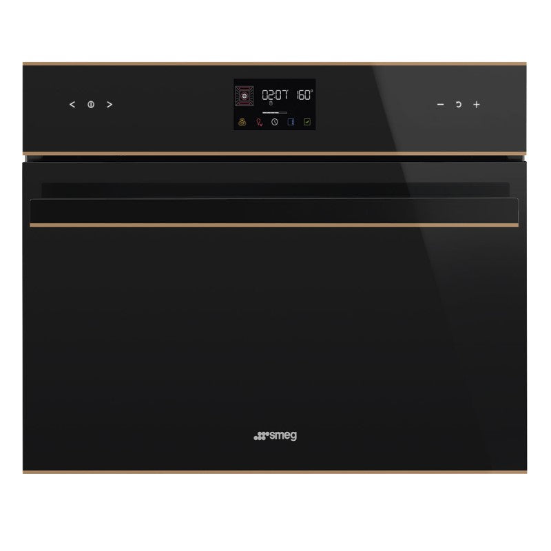 Smeg 45cm Dolce Stil Novo Combi-Microwave Oven - Black