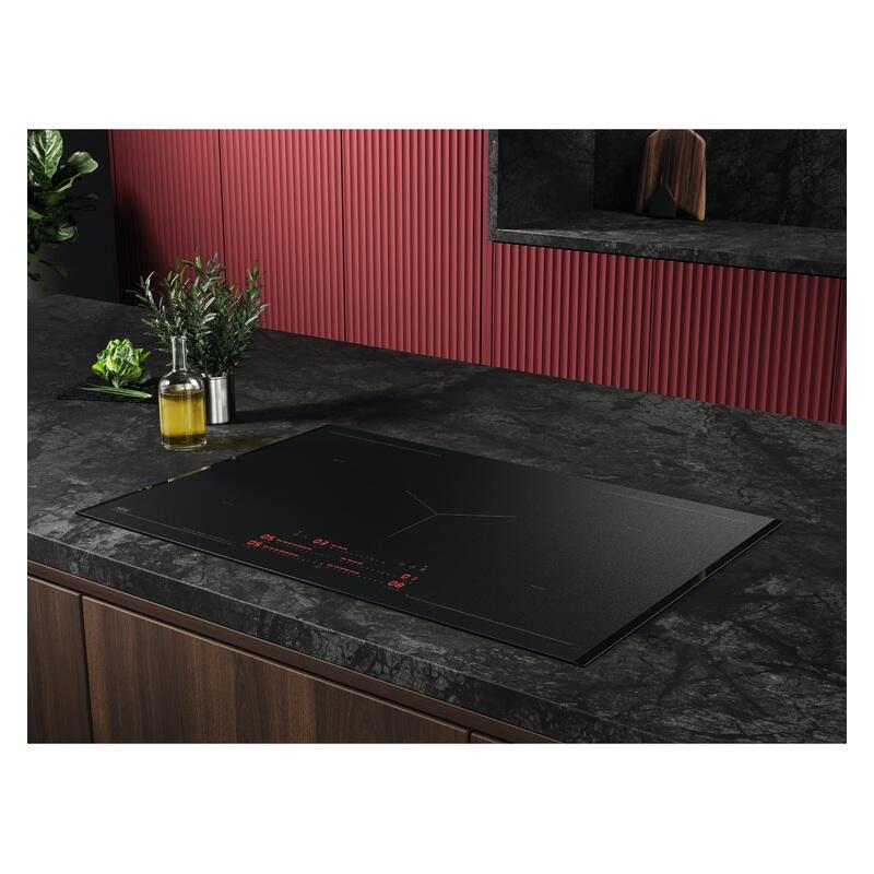 AEG 80cm SaphirMatt Induction Cooktop with Double Bridge