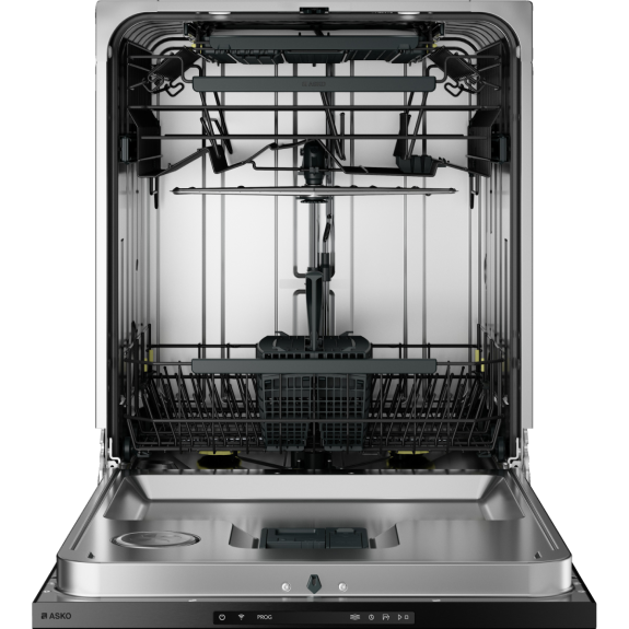ASKO 60cm Logic Built-In Dishwasher - Black Steel