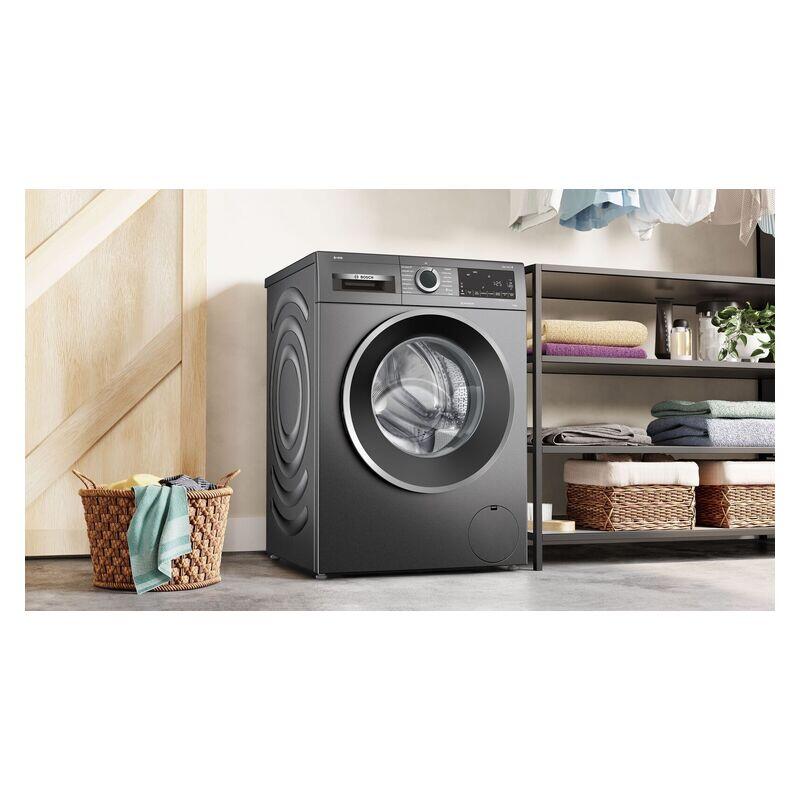 Bosch 9kg Series 6 Front Load Washing Machine - Iron Grey