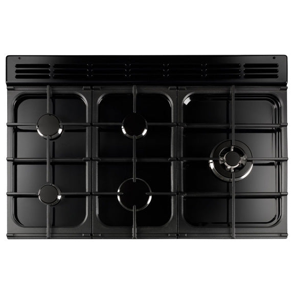 Falcon 90cm Professonal FX Dual Fuel Cooker - Stainless Steel/Chrome