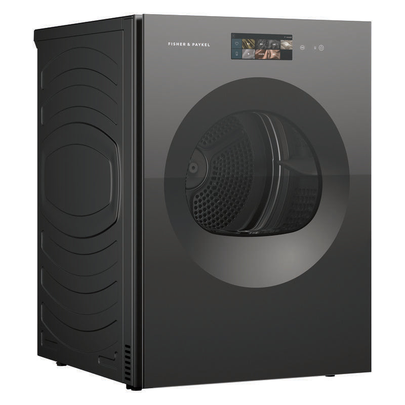 Fisher & Paykel 10kg Minimal Heat Pump Dryer Woolmark - Black