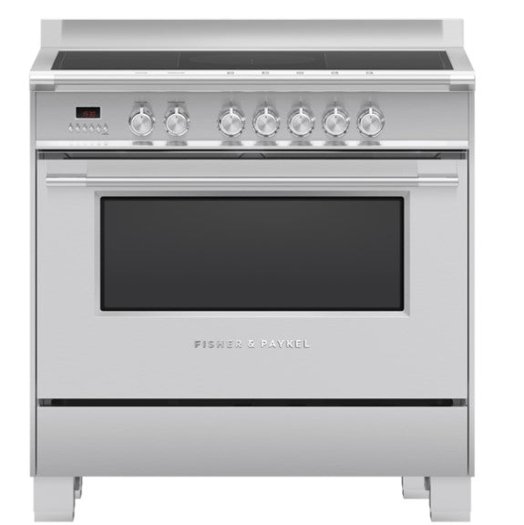 Fisher & Paykel 90cm Series 7 Classic 5 Zone Induction Cooker, 2 SmartZones