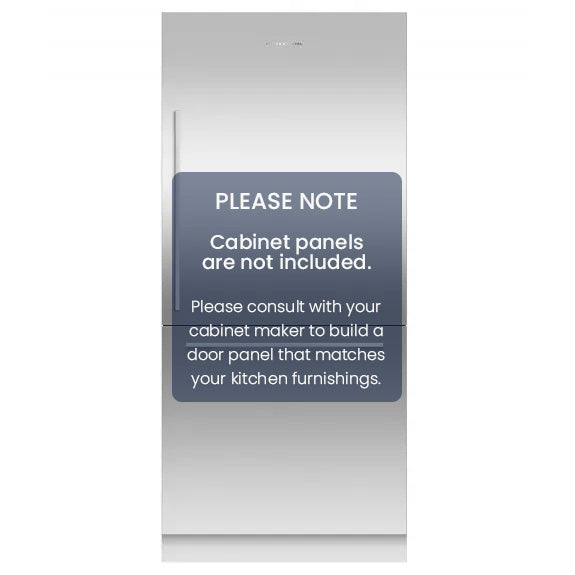 Fisher & Paykel 91cm Series 7 Integrated Refrigerator Freezer, Ice