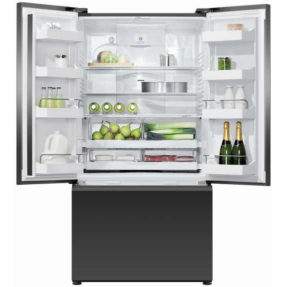 Fisher & Paykel 569L Series 7 French Door Refrigerator Freezer, Ice & Water