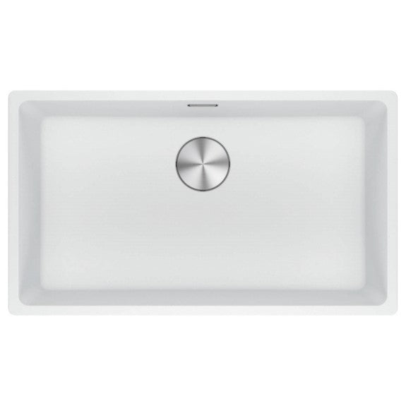 Franke 720mm Maris Single Bowl Undermount - Polar White