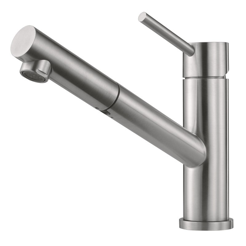 Franke Orbit Pull Out Tap - Stainless Steel