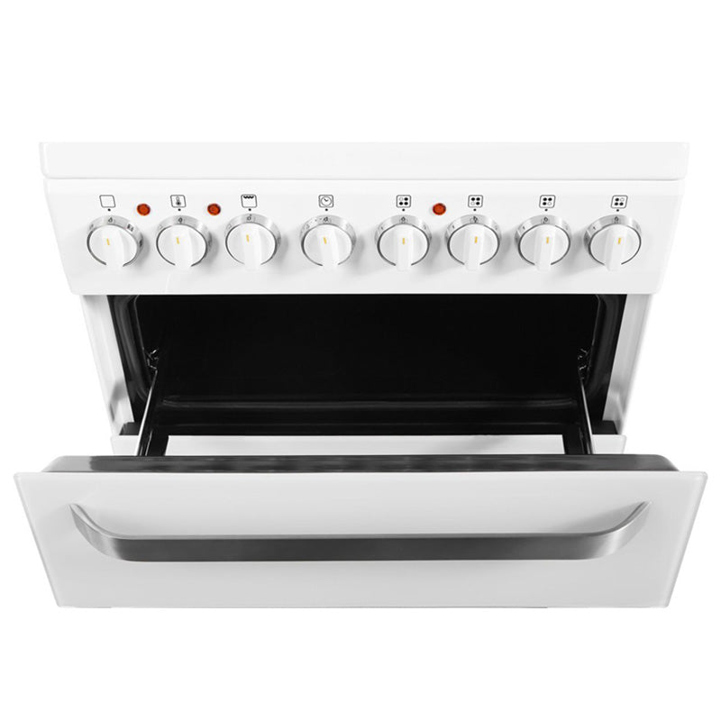 Haier 54cm Electric Upright Cooker - White