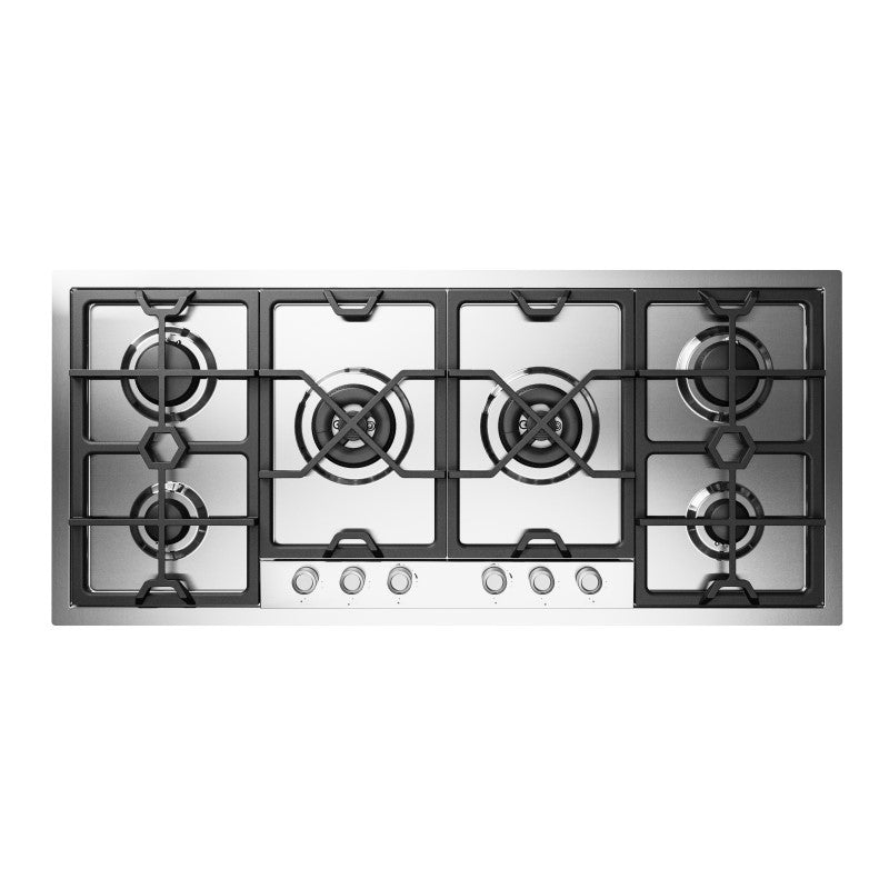 ILVE Panoramagic 6 Burner Cooktop – Stainless Steel 120CM
