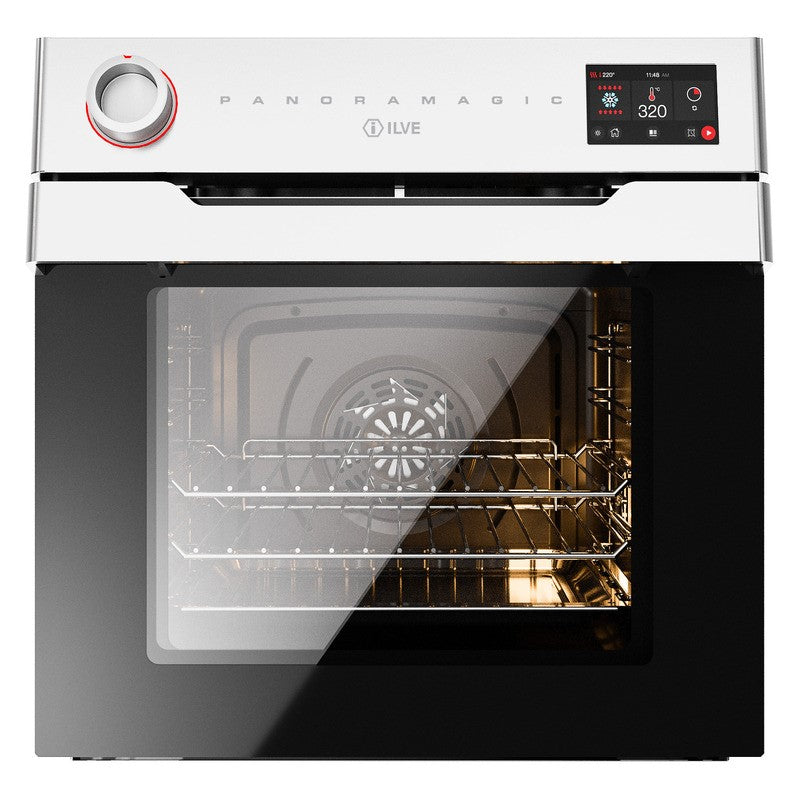 Ilve 60cm Stainless Steel Panoramagic TFT Built-In Oven