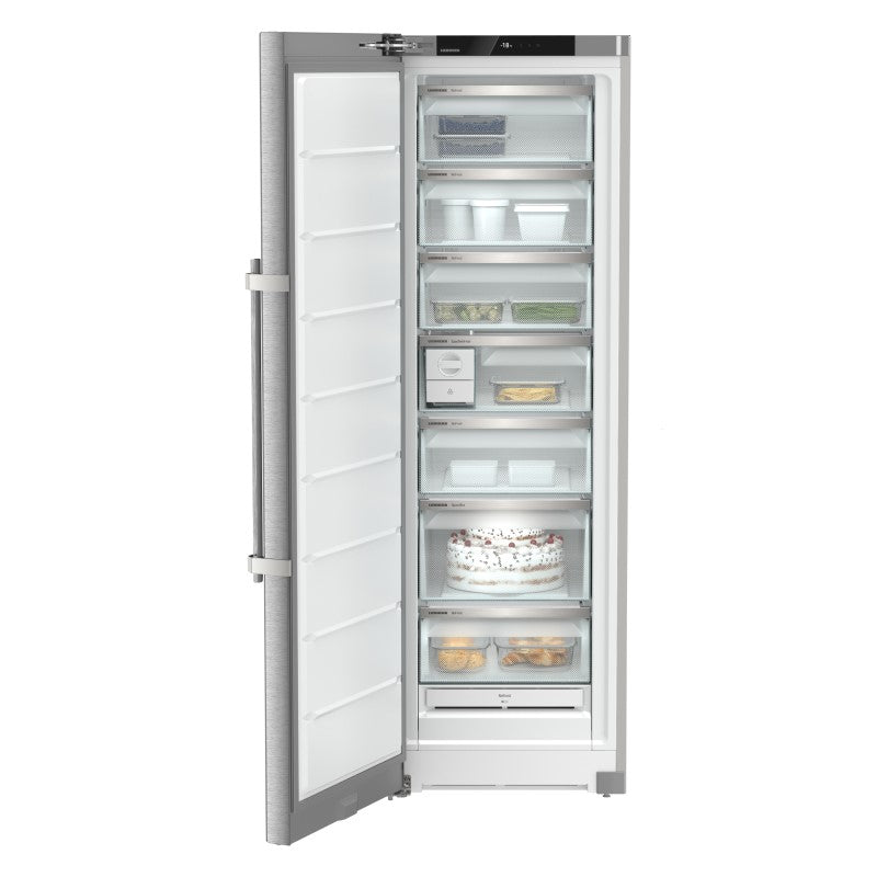 Liebherr 278 Litre Freestanding Freezer with SmartSteel Door- Stainless Steel