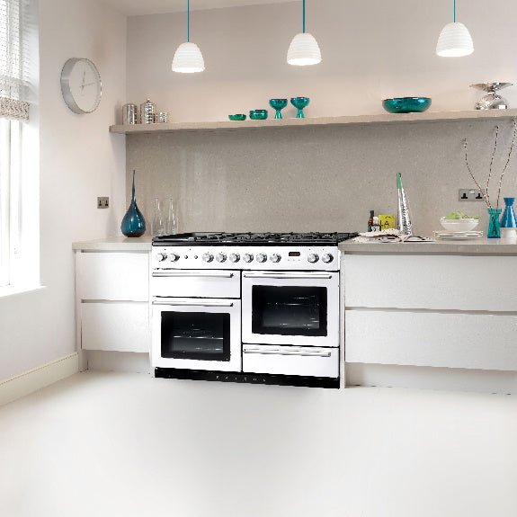 Falcon 110cm Nexus Dual Fuel Freestanding Cooker - White