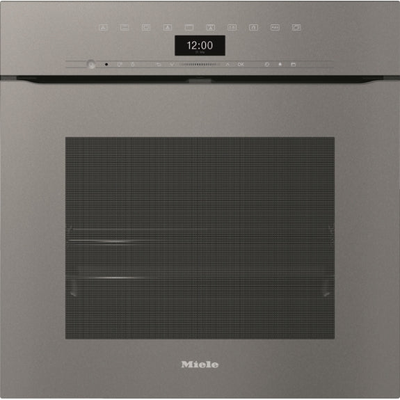 Miele 60cm Handleless Built - In Pyrolytic Electric Oven - Graphite Grey