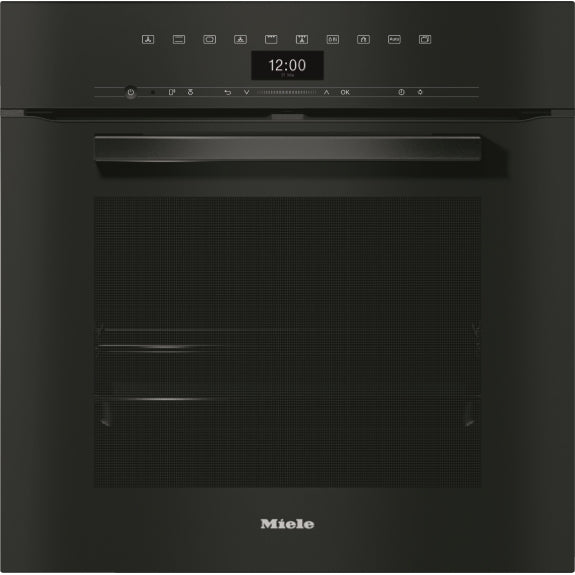 Miele 60cm Vitroline Built - In Pyrolytic Electric Oven - Obsidian Black