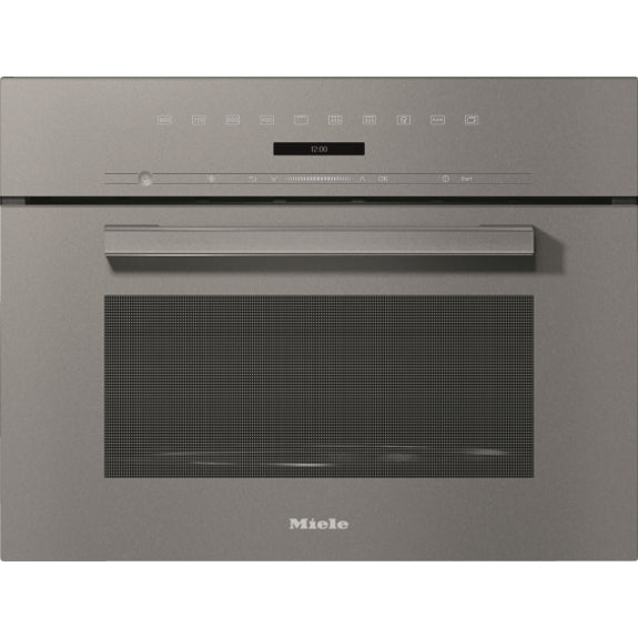 Miele 46 Litre Vitroline Built - In Microwave Oven - Graphite Grey