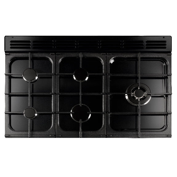 Falcon 90cm Nexus Dual Fuel Cooker - White/Chrome