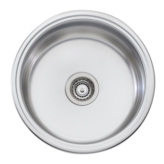 Oliveri Solitaire Round Sink - Stainless Steel