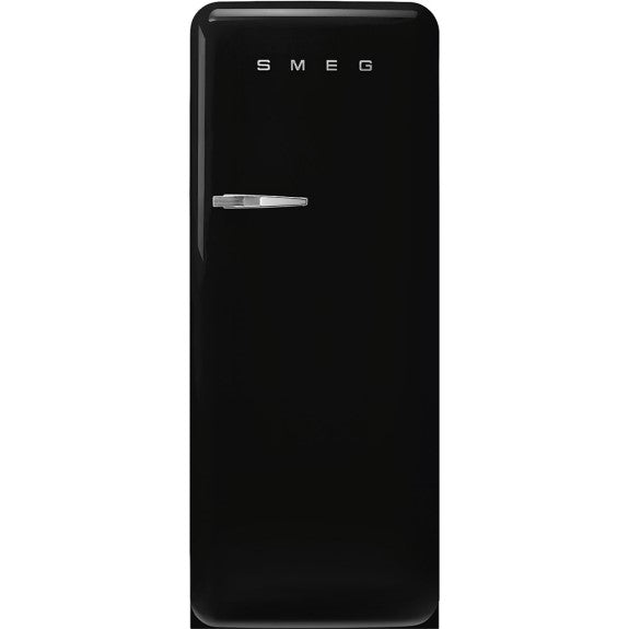 Smeg 270 Litre 50's Retro Style R/H Refrigerator - Black