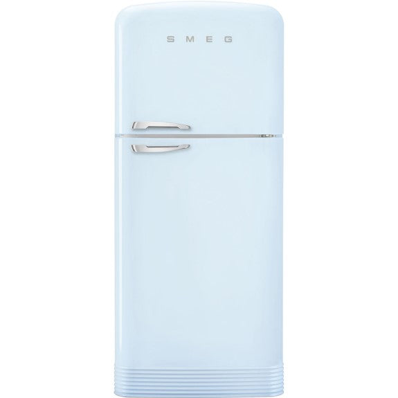 Smeg 524 Litre 50's Retro Style R/H Top Mount Refrigerator - Pastel Blue