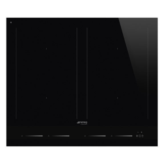 Smeg 60cm Linea Induction Cooktop - Black