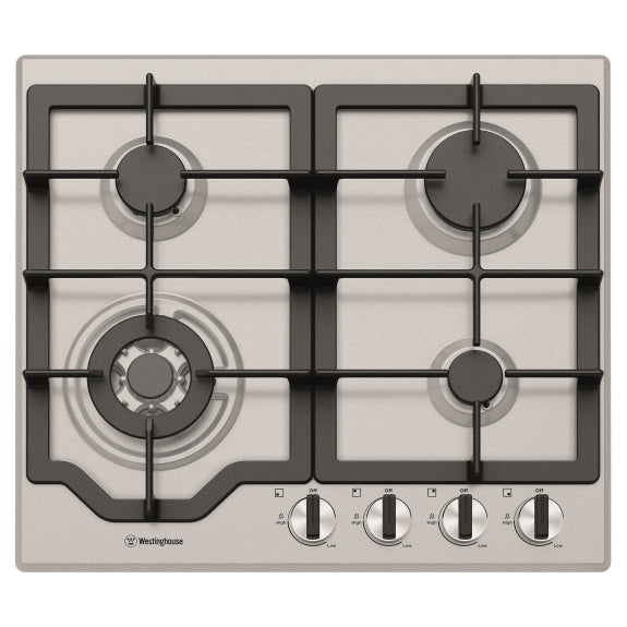 Westinghouse 60cml Gas Cooktop - Stainless Stee