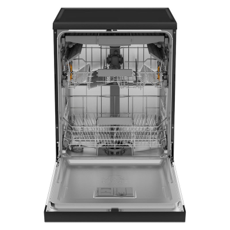 Whirlpool 60cm Freestanding Dishwasher - Black