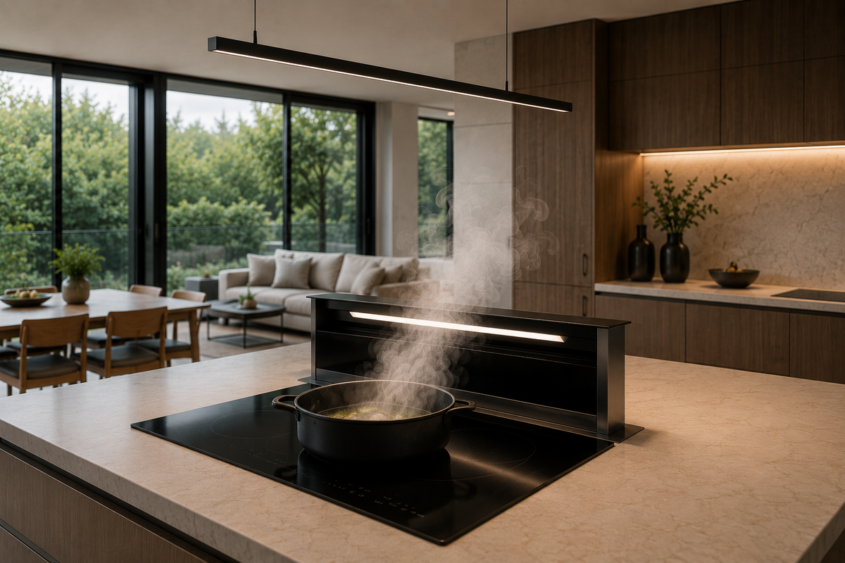 Overhead vs Downdraft Rangehoods: Which Is Right For You?
