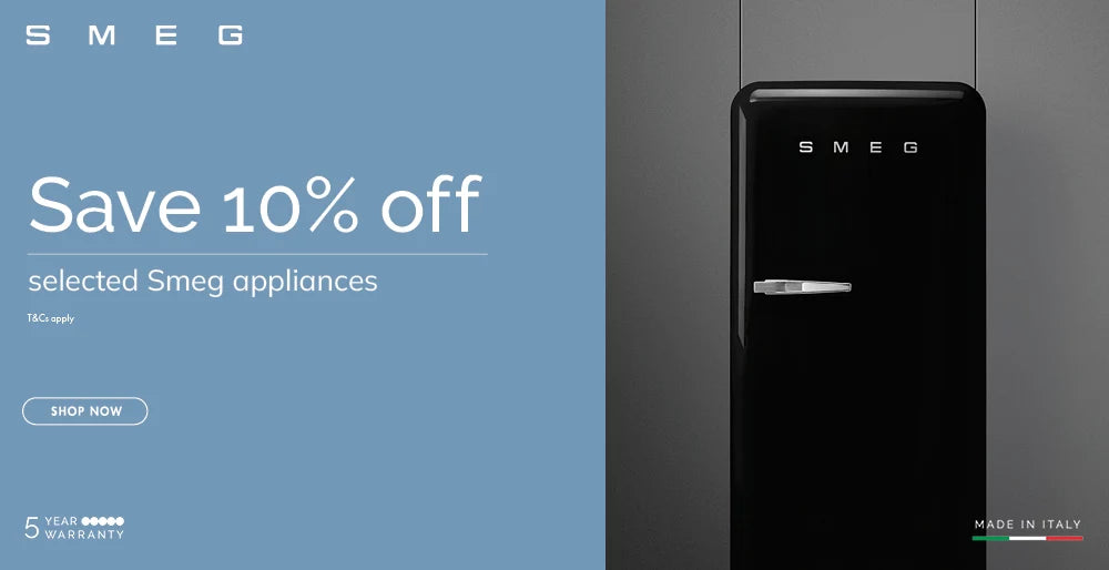 Save 10% On Selected Smeg Appliances