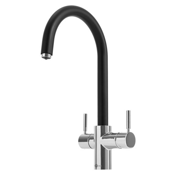 InSinkErator Multitap 3N1 J Shape Tap - Black