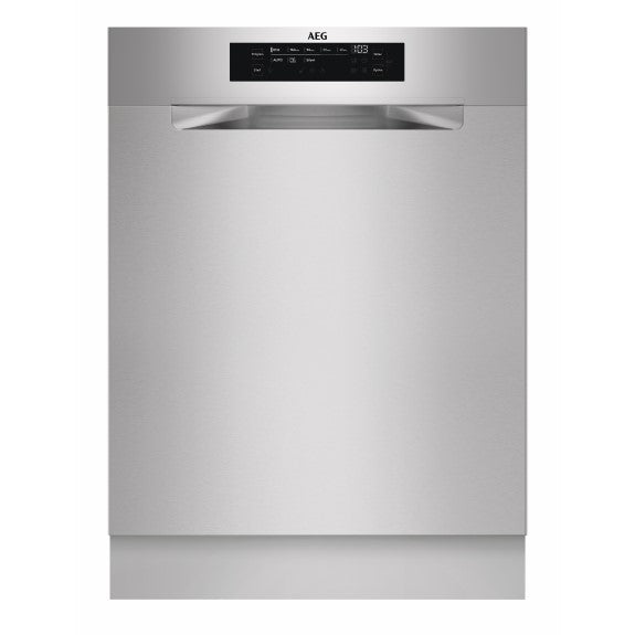 AEG 60cm Built-Under Dishwasher - Stainless Steel