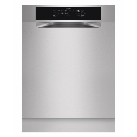 AEG 60cm Built-Under Dishwasher - Stainless Steel