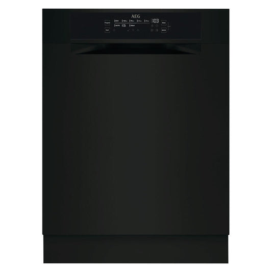 AEG 60cm Built-Under Dishwasher - Matte Black