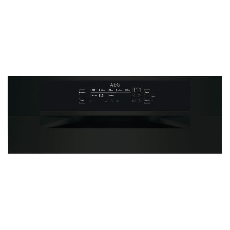 AEG 60cm Built-Under Dishwasher - Matte Black