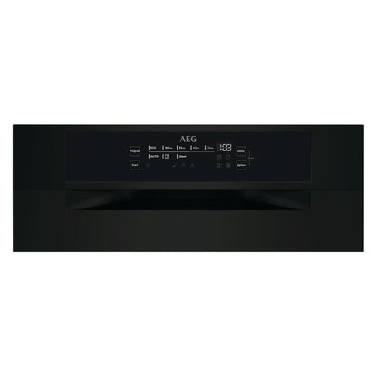 AEG 60cm Built-Under Dishwasher - Matte Black