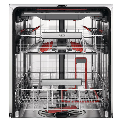 AEG 60cm Built-Under Dishwasher - Matte Black