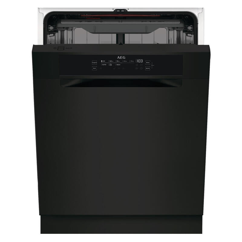 AEG 60cm Built-Under ComfortLift Dishwasher - Matte Black