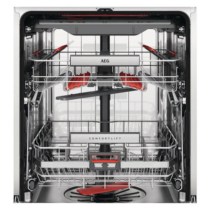 AEG 60cm Built-Under ComfortLift Dishwasher - Matte Black