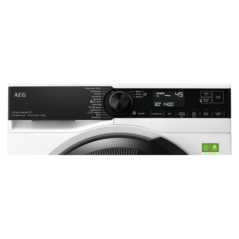 AEG 8kg Front Load Washing Machine – White (7000 Series)