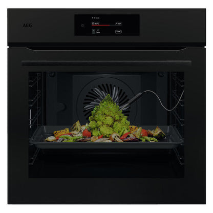 AEG 60cm Multifunction 21 Electric Oven - Matte Black