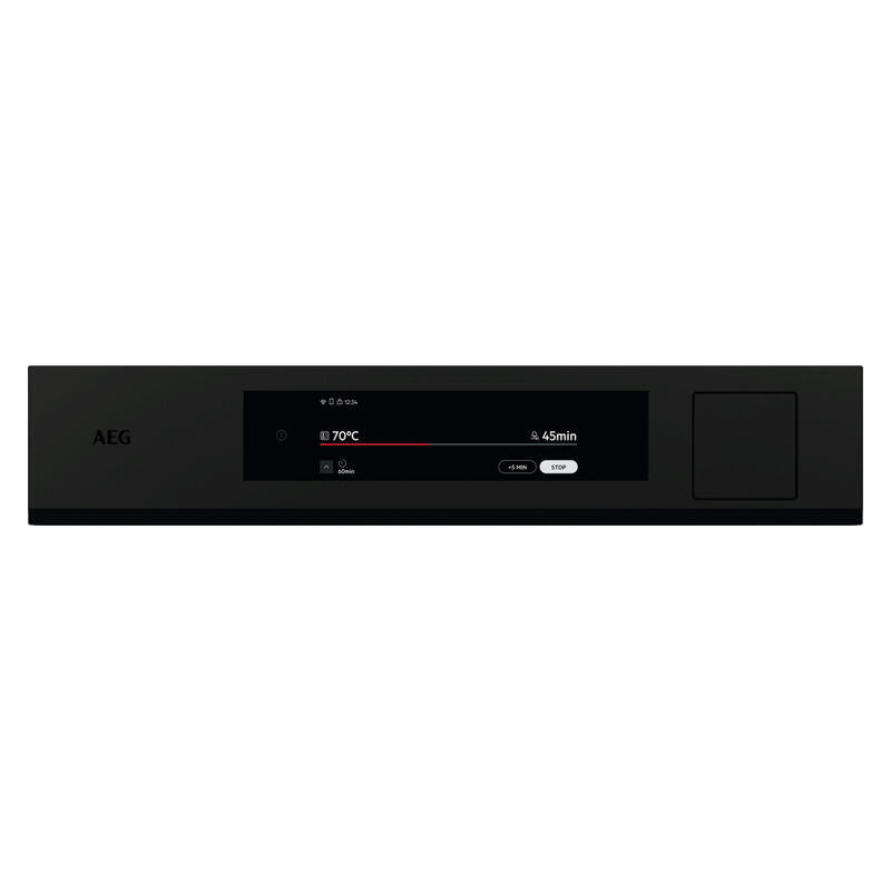 AEG 60cm Multifunction 25 Steam Oven - Matte Black