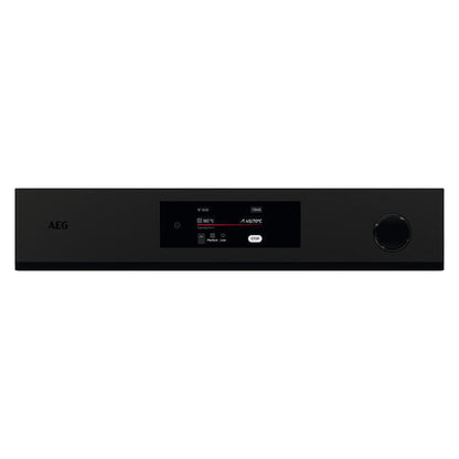 AEG 60cm Multifunction 22 Steam Oven - Matte Black