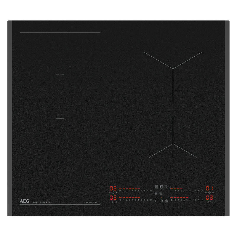 AEG 60cm 4 Zone SaphirMatt Induction Cooktop (8000 Series)