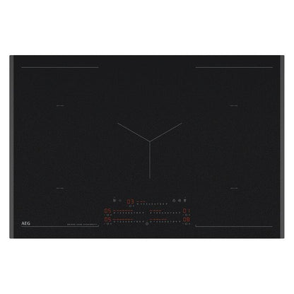AEG 80cm SaphirMatt Induction Cooktop with Double Bridge