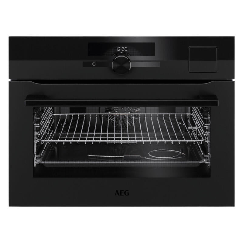 AEG 45cm Built-In Steam Oven with 24 Functions - Matte Black