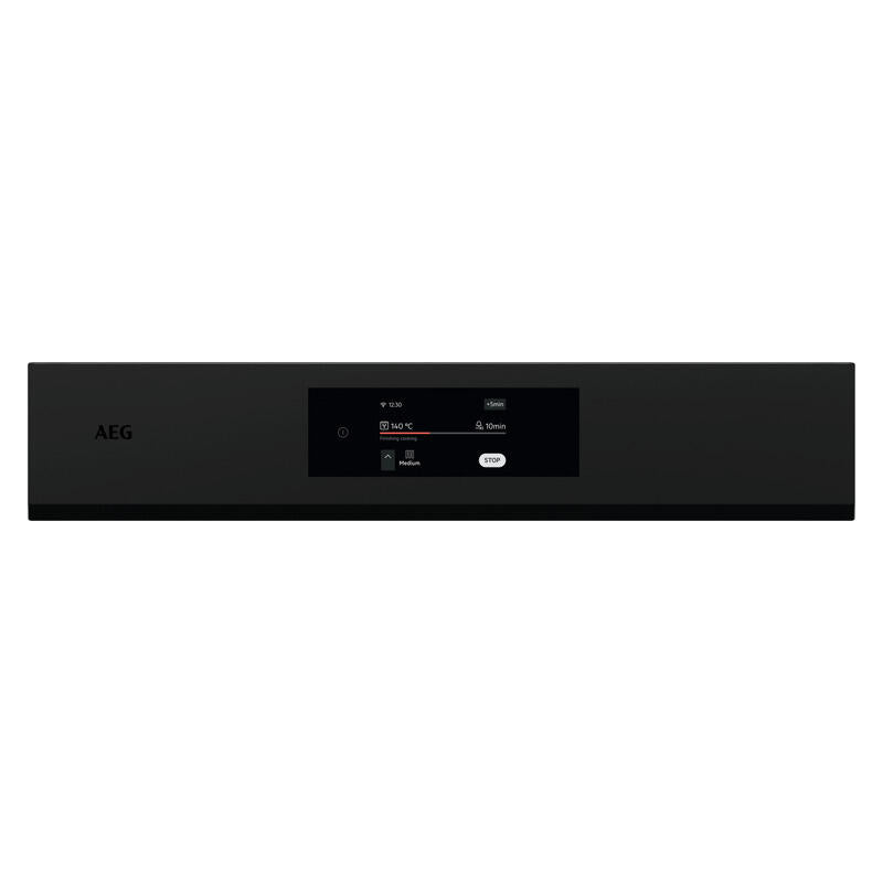 AEG 45cm Combi Quick Compact Oven - Matte Black
