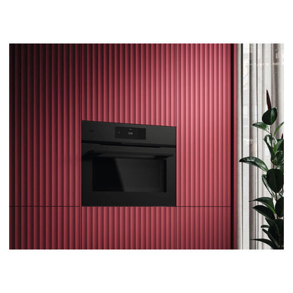 AEG 45cm Combi Quick Compact Oven - Matte Black