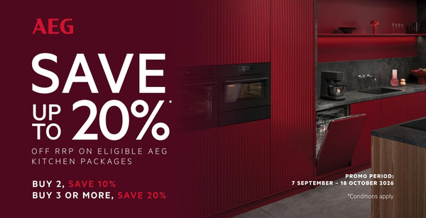 Save up to 20% on AEG Kitchen Packages