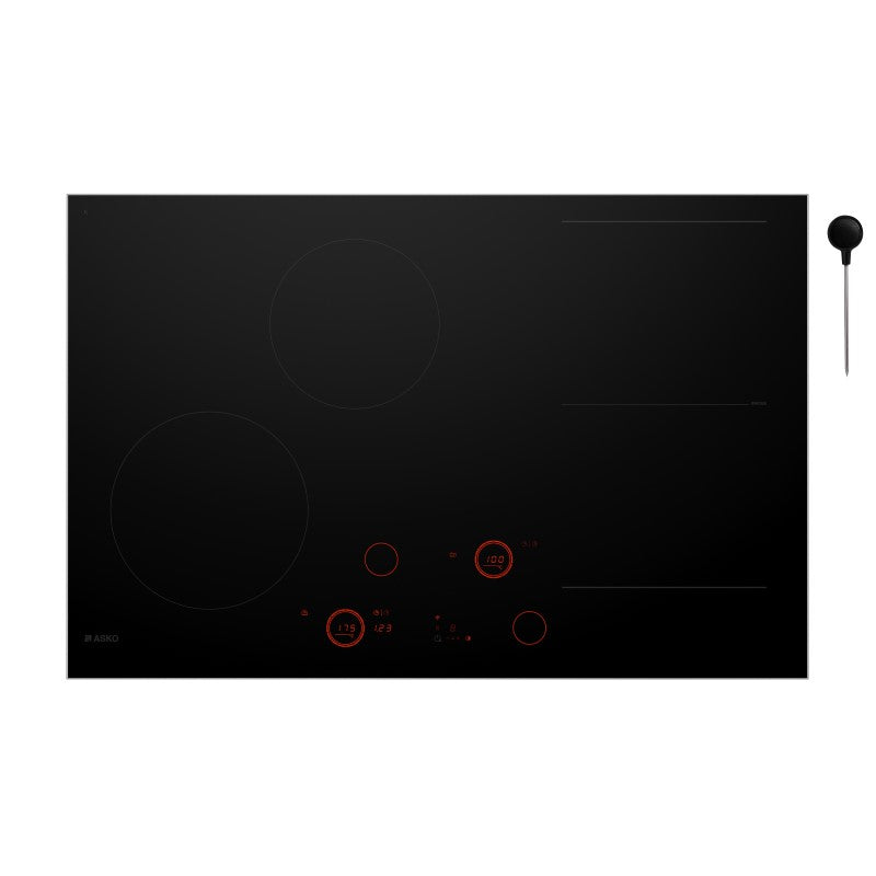 ASKO 80cm Celsius Technology 4 Zone Induction Cooktop