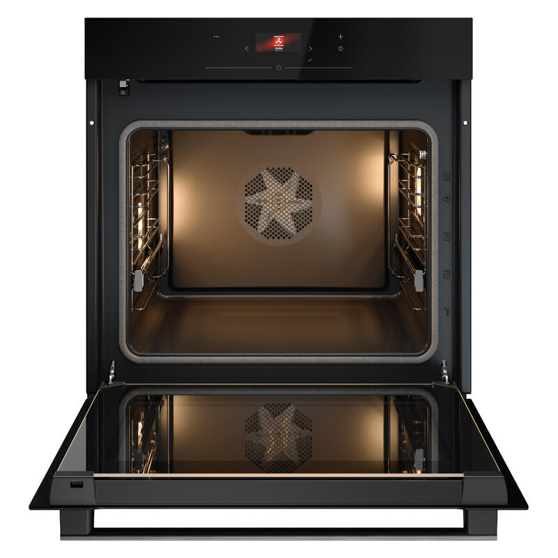 ASKO 60cm Essence Pyrolytic Oven - Black Glass